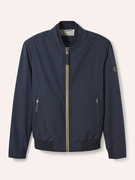 Baumwoll Leichtblouson Marine