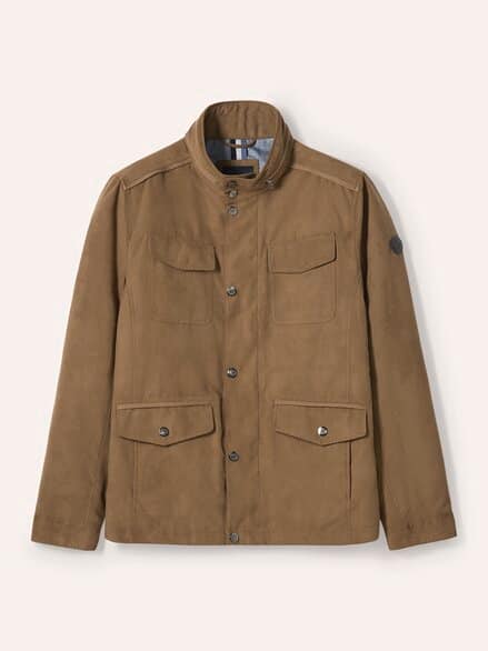 Ultraskin Multitaschen Jacke Cognac