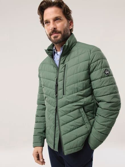 Klima Leichtsteppjacke Lindgrün