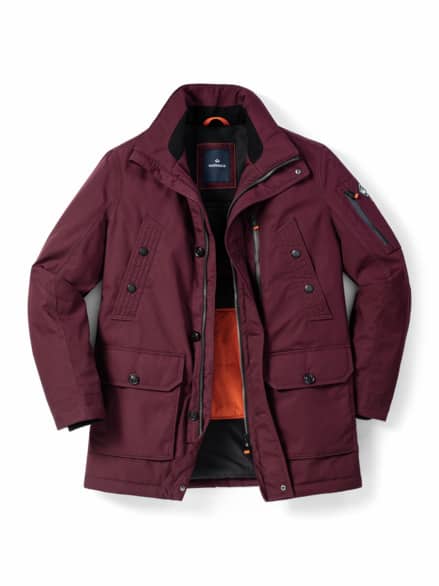 Wetterschutz-Parka Steife Brise Bordeaux Wetterschutz-Parka Steife Brise Bordeaux