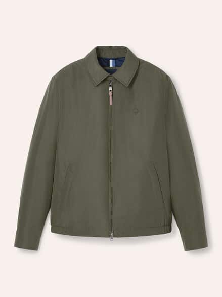 Wasserabw. Blouson aus Microfaser Oliv