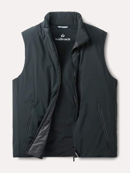 Daunen Hybrid Weste Schwarz Daunen Hybrid Weste Schwarz