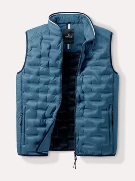 Klimakammern Leichtweste Rauchblau