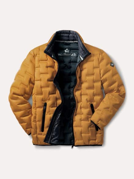 Daunen Steppjacke Safran