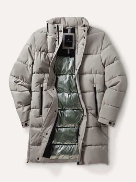 Thermo Steppmantel Ecru Thermo Steppmantel Ecru