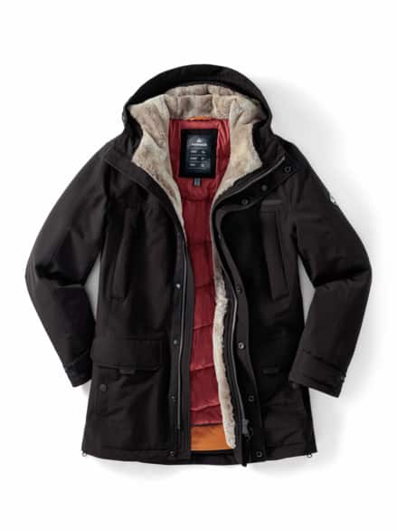 Aquastop Eisbrecher-Parka Schwarz Aquastop Eisbrecher-Parka Schwarz