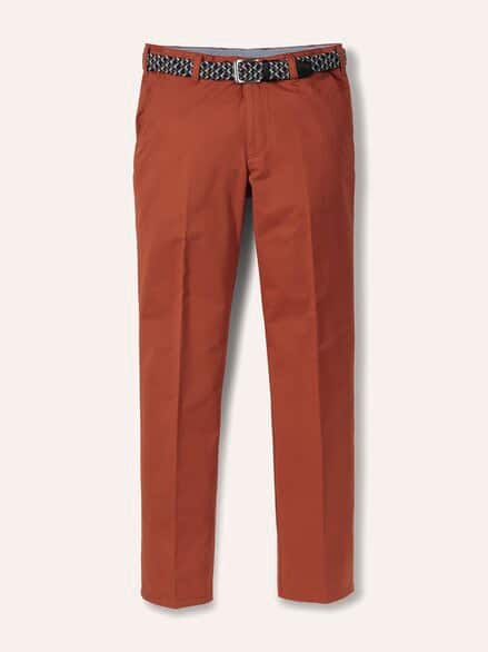 Extraglatt-Stretchbund-Chino Terra