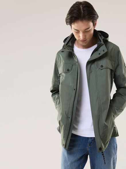 Aquastop Reisejacke Salbei