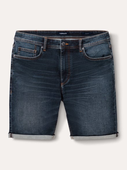 Jogger-Jeans Shorts Dark Blue