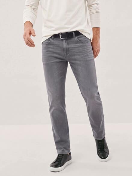 Jogger-Jeans Superstretch Grey