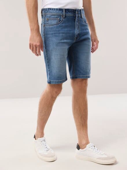 Klima Jeans-Bermudas Blue