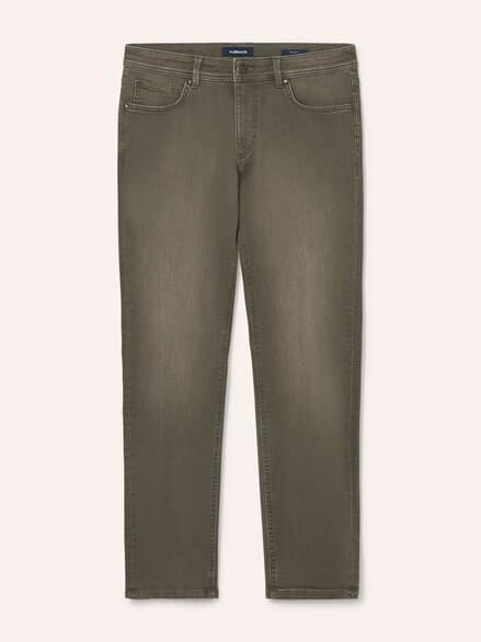 Jogger-Jeans Superstretch Oliv