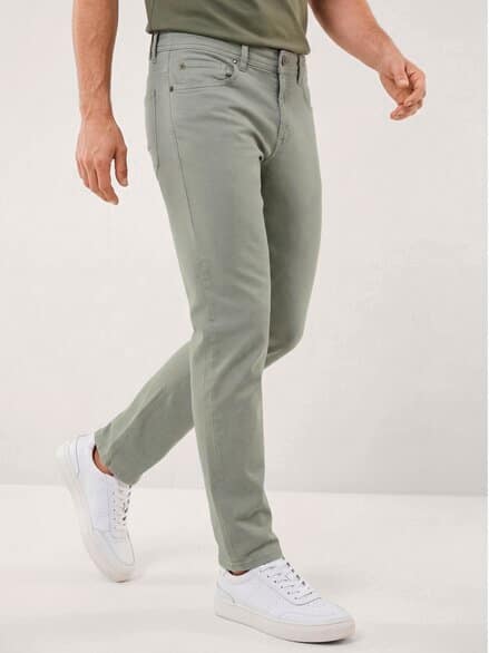 Baumwoll Five-Pocket Hellsalbei