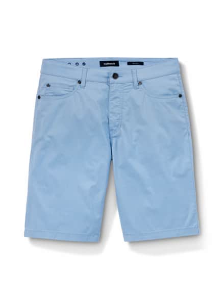 Ultraleicht Five Pocket Bermudas Hellblau Ultraleicht Five Pocket Bermudas Hellblau