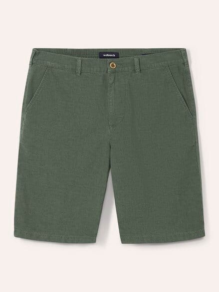 Leinen-Bermudas Frischekick Salbei Leinen-Bermudas Frischekick Salbei