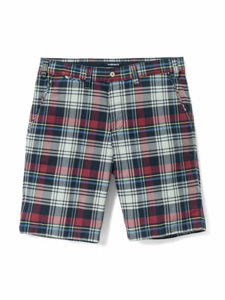 Urlaubs-Bermudas Blau/Beere Karo Urlaubs-Bermudas Blau/Beere Karo