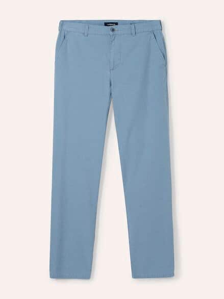 Leinen-Chino Frischekick Hellblau Leinen-Chino Frischekick Hellblau