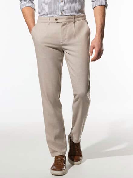 Wohlfühl Leinen-Hose Natur