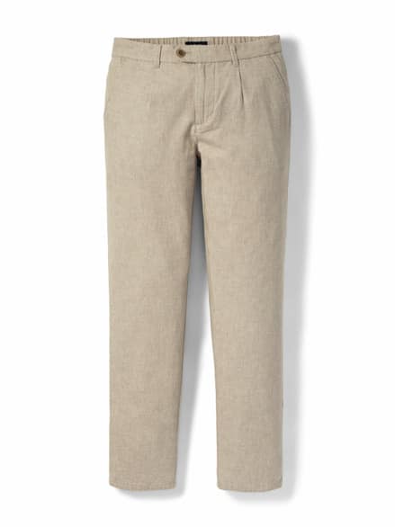 Wohlfühl Leinen-Hose Natur