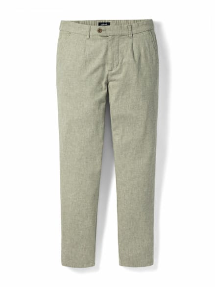 Wohlfühl Leinen-Hose Lindgrün