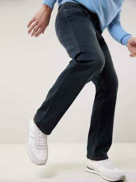 Husky-Jeans Five Pocket Dark Blue