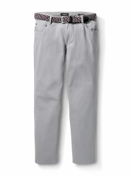 Extraglatt-Stretchbund Five Pocket Mittelgrau