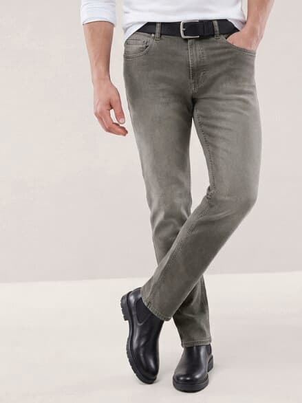Husky-Jeans Five Pocket Braun