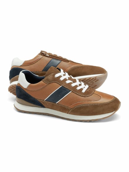 Komfort Perfo Sneaker Cognac Komfort Perfo Sneaker Cognac