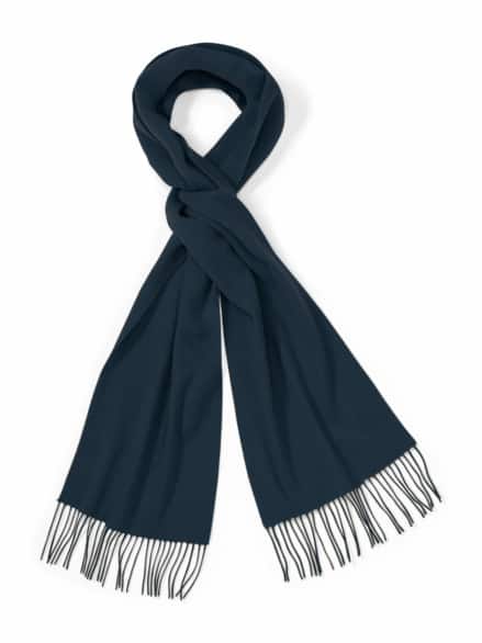 Uni Wollschal Blau