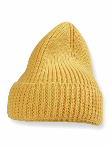 Merino-Mütze Safran Merino-Mütze Safran