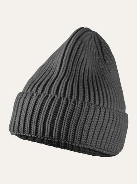 Merino-Mütze Graphite