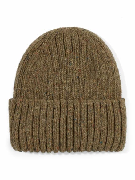 Tweed Wollmütze Camel Tweed Wollmütze Camel