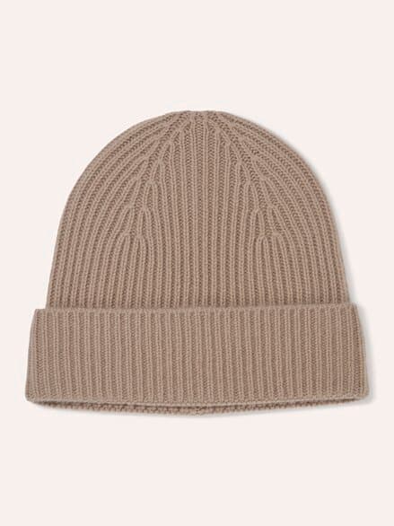 Cashmere Mütze Beige