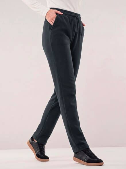Freizeithose Thermo-Fleece Schwarz Freizeithose Thermo-Fleece Schwarz