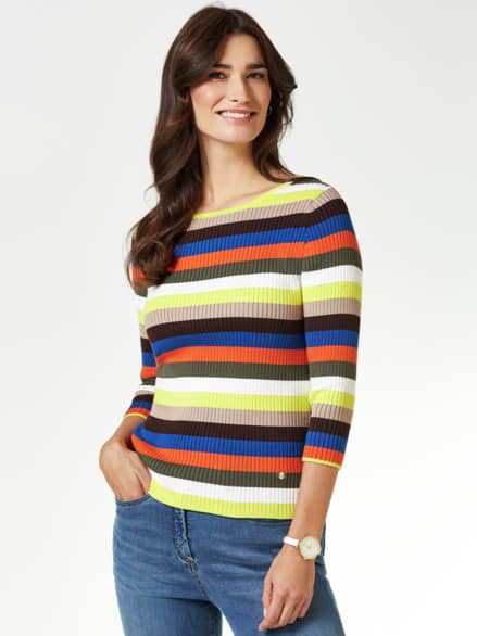 Pima Cotton Sommerpullover Beige/Khaki