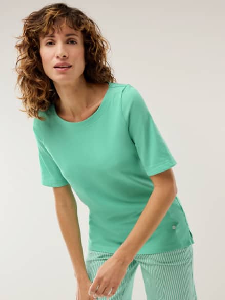 Extraglatt Shirt Jadegrün Extraglatt Shirt Jadegrün