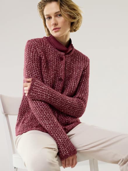Cosy Strickjacke Bellino Chianti