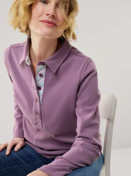 Edeljersey Polo Mauve