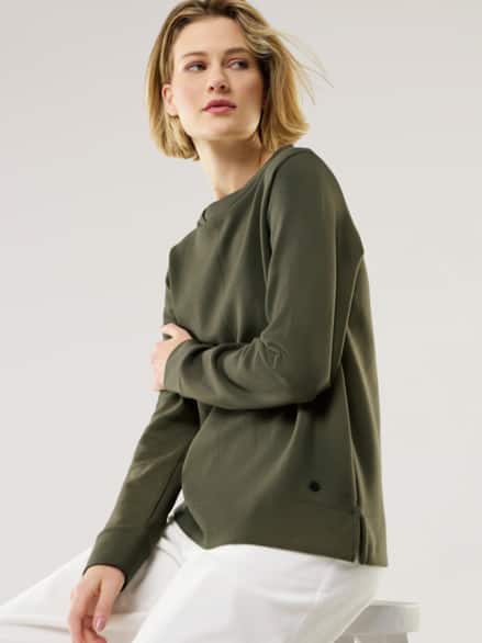 Edelbasic Sweatshirt Oliv