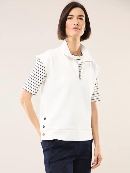 Troyer Pullunder Offwhite