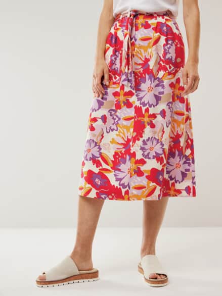 Midirock Leinenmix Multicolor Midirock Leinenmix Multicolor