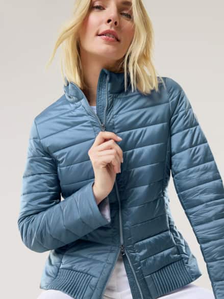 Leichtsteppjacke Komfort Jeansblau Leichtsteppjacke Komfort Jeansblau