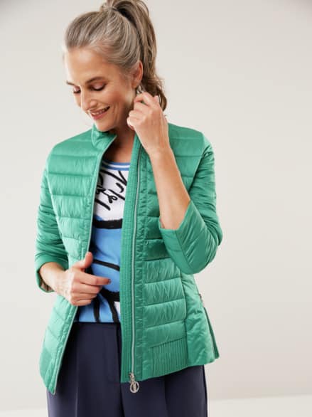Leichtsteppjacke Komfort Dunkelaqua Leichtsteppjacke Komfort Dunkelaqua