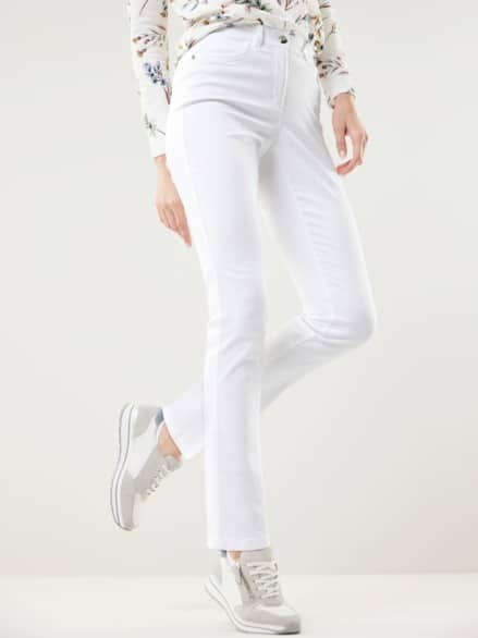 Extraglatt Baumwollhose Feminine F Weiß Extraglatt Baumwollhose Feminine F Weiß