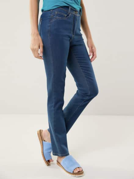 Yoga-Jeans Ultrastretch Feminine F. Blue Stoned Yoga-Jeans Ultrastretch Feminine F. Blue Stoned