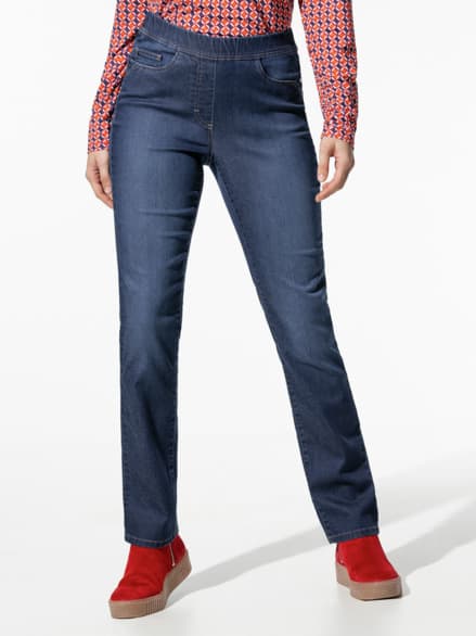 Yoga-Schlupfjeans Blue Stoned Yoga-Schlupfjeans Blue Stoned