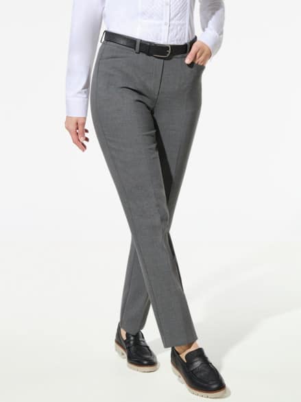 Koffer-Schlupfhose Mittelgrau Koffer-Schlupfhose Mittelgrau