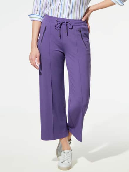 Jersey-Culotte Viskosa Lila Jersey-Culotte Viskosa Lila
