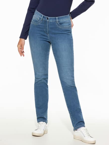 Thermo-Dynamic Jeans Mid Blue