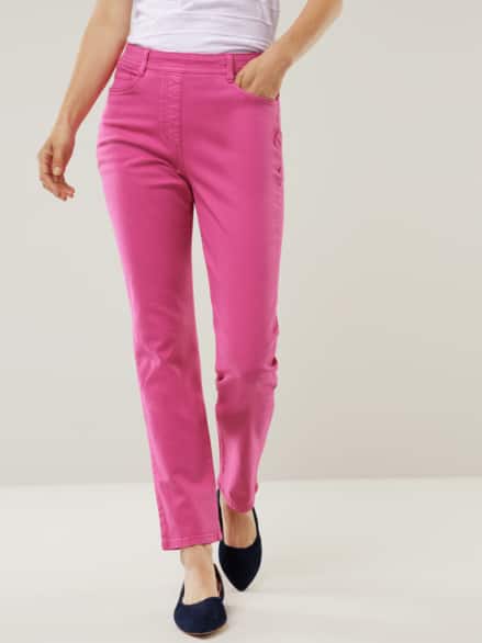 Five Pocket Schlupfhose Fuchsia Five Pocket Schlupfhose Fuchsia